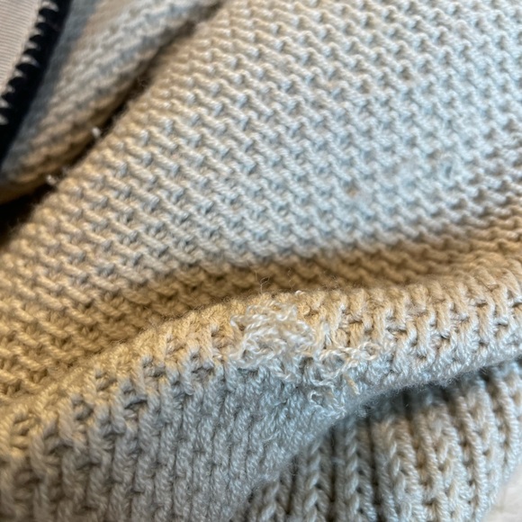 Lucky Brand Wool Military Style button and toggle Knit sweater - Picture 9 of 9